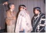 E.D. en Santiago de Chile, con jefes Mapuches, octubre de 1992.