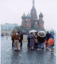 E.D. en Mosc, Rusia. En la plaza el Kremlin. 1993.