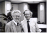 E.D. con Noam Chomsky en Loyola University. Chicago. 1994.