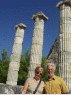 Johanna y Enrique Dussel (Efeso en el Egeo, agosto de 2003)